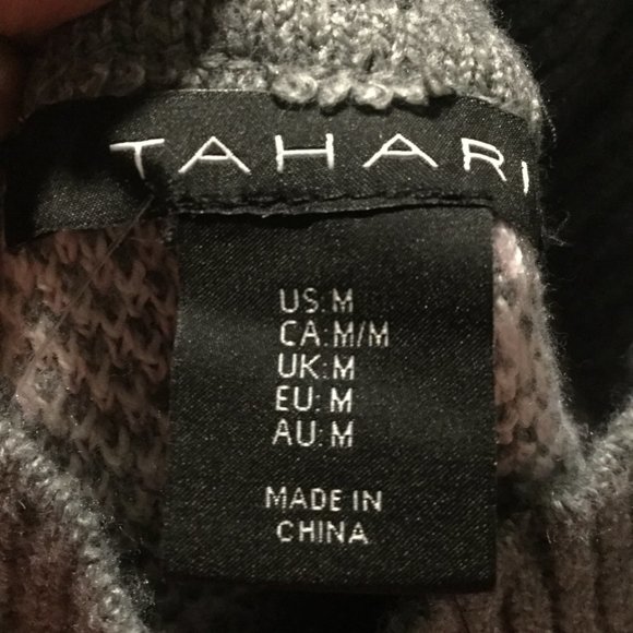 NWT Tahari fair isle very soft sweater - Picture 9 of 9